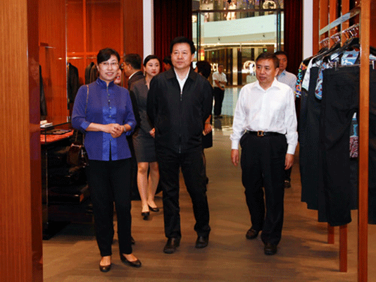 國務院國資委副主任王文斌調研三亞國際免稅城