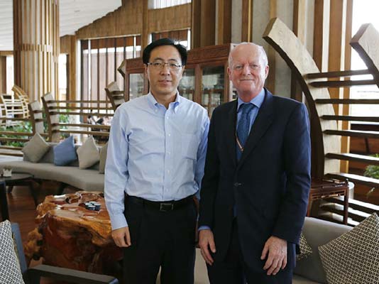 中免集團(tuán)董事長、總經(jīng)理 彭輝接受穆迪報道專訪